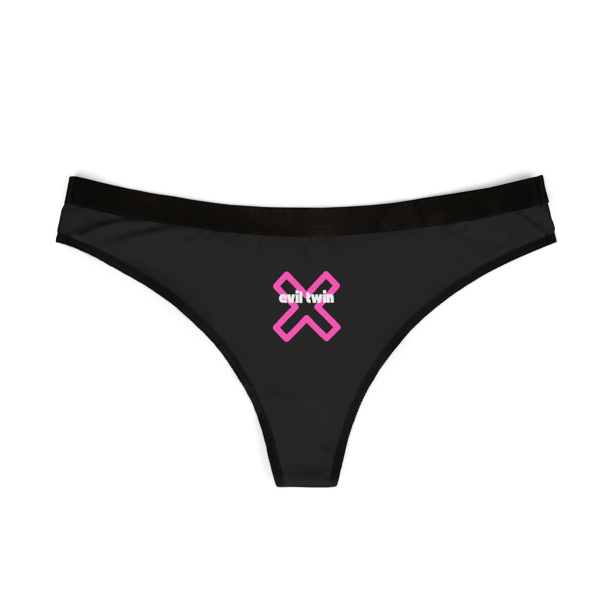 Women's Thongs Black