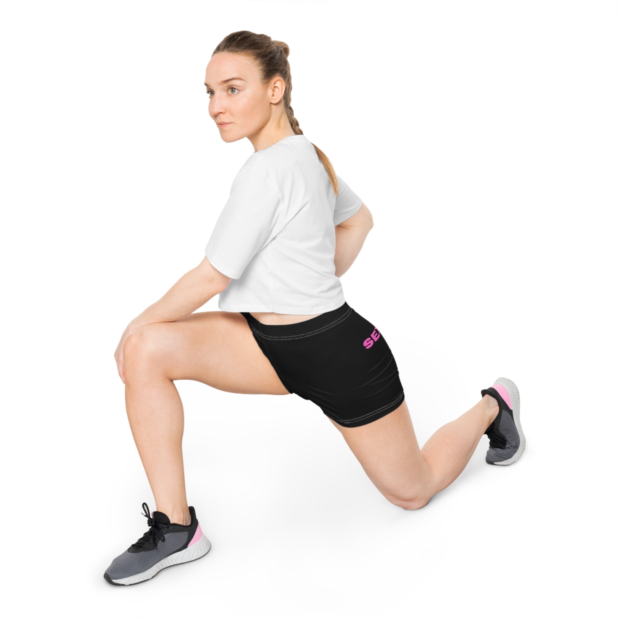 Sexy Women Black Sport Shorts