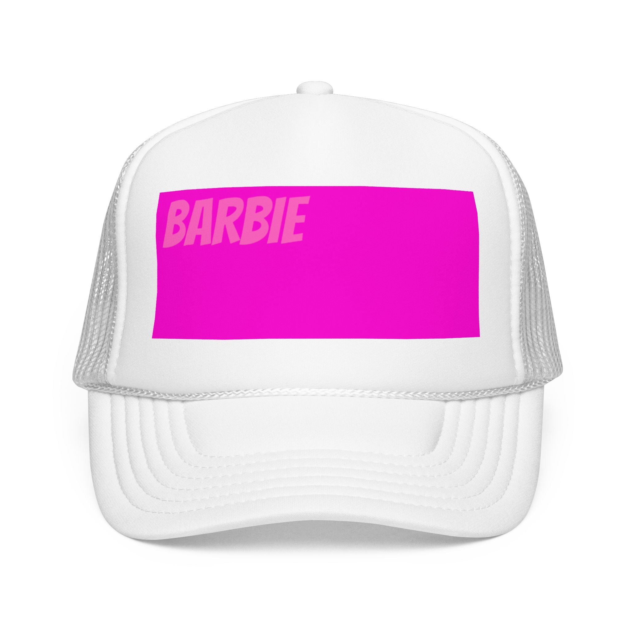 Barbie Pink Logo Trucker Hat