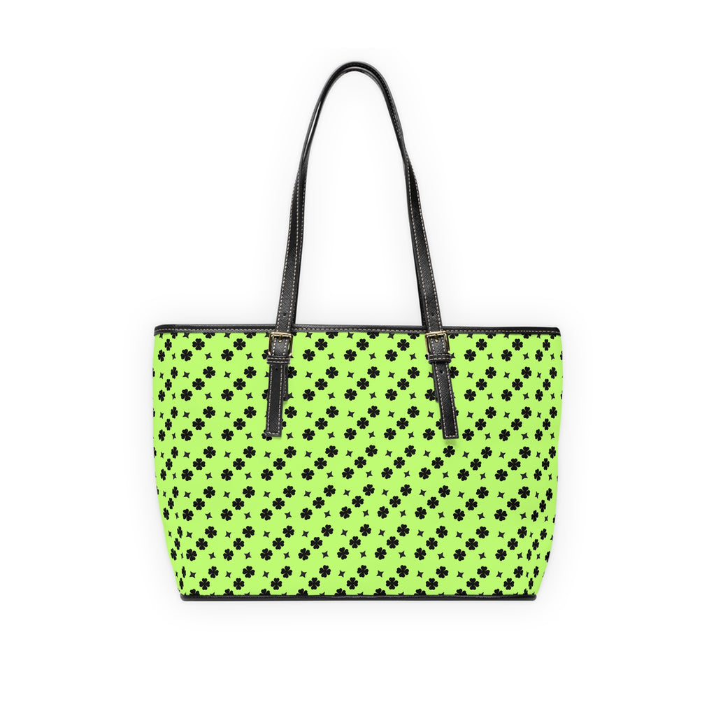 Lucky lime Leather Green Bag