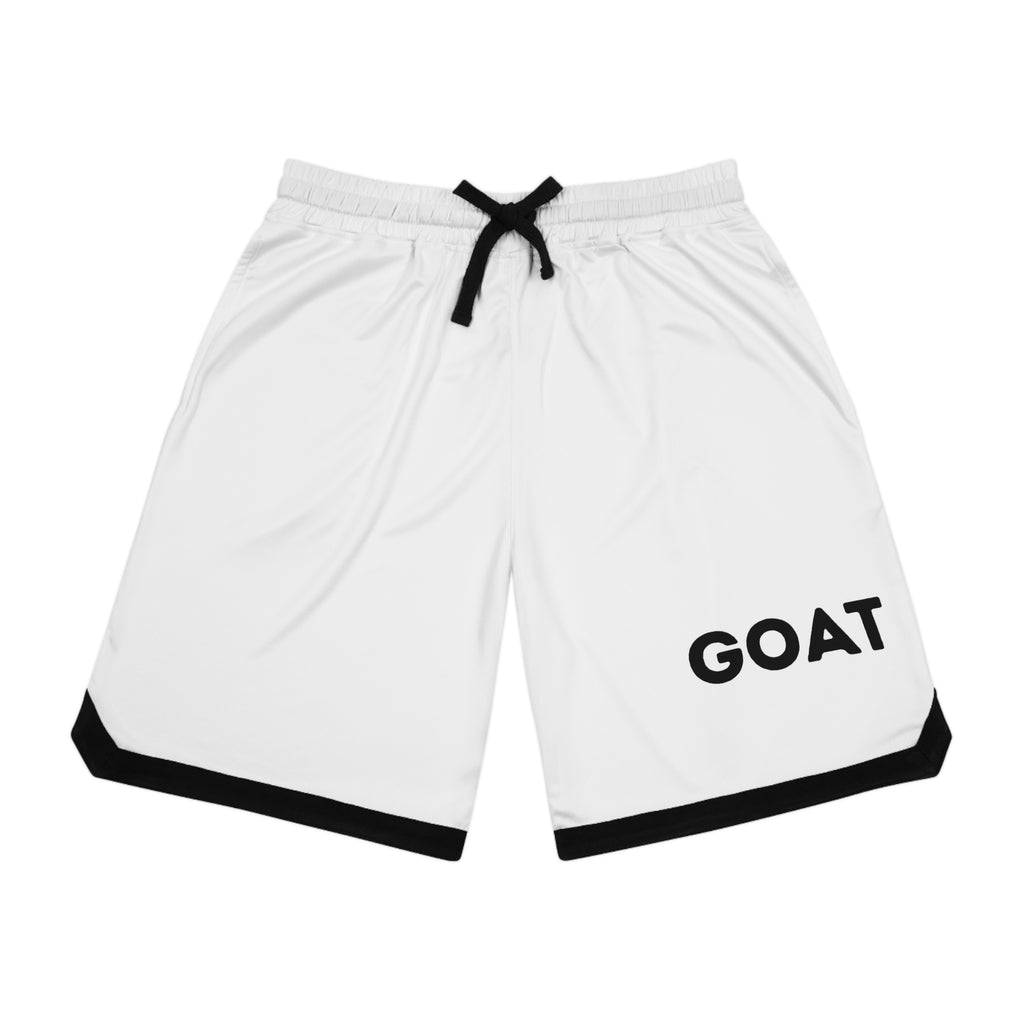 GOAT Basketball Shorts — Ribbed Athletic Game Shorts