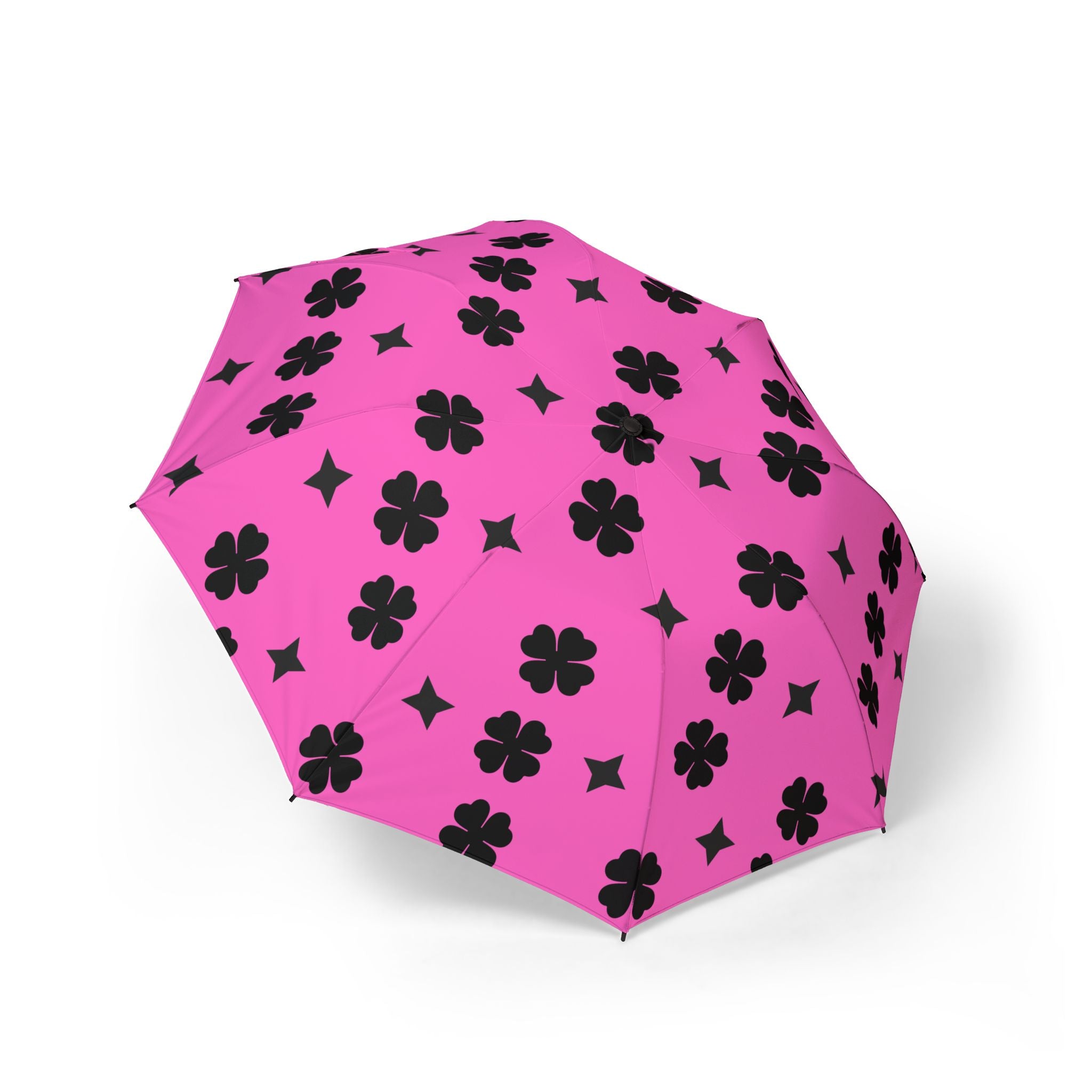 Lucky Pink Foldable Umbrella