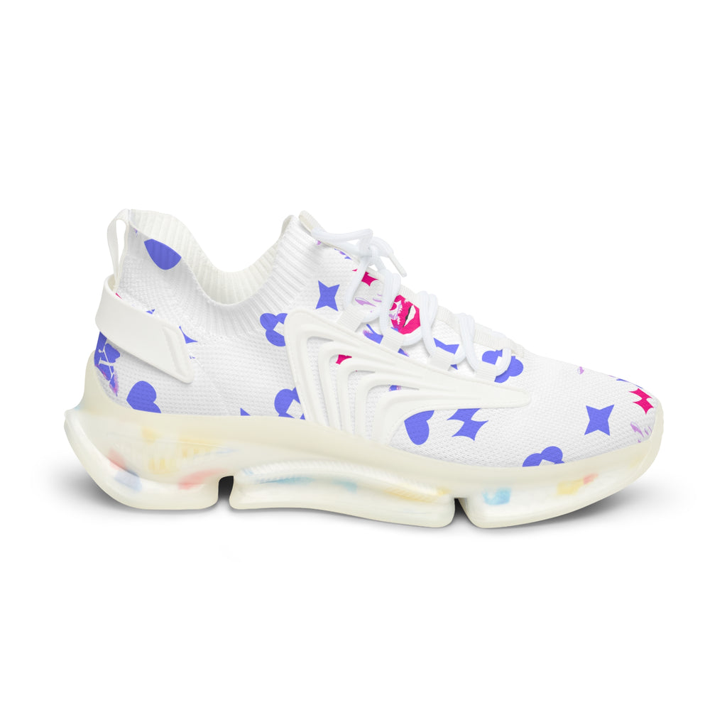 Copy of Women Mesh Sneakers — Streetwear Running Shoes White/Black