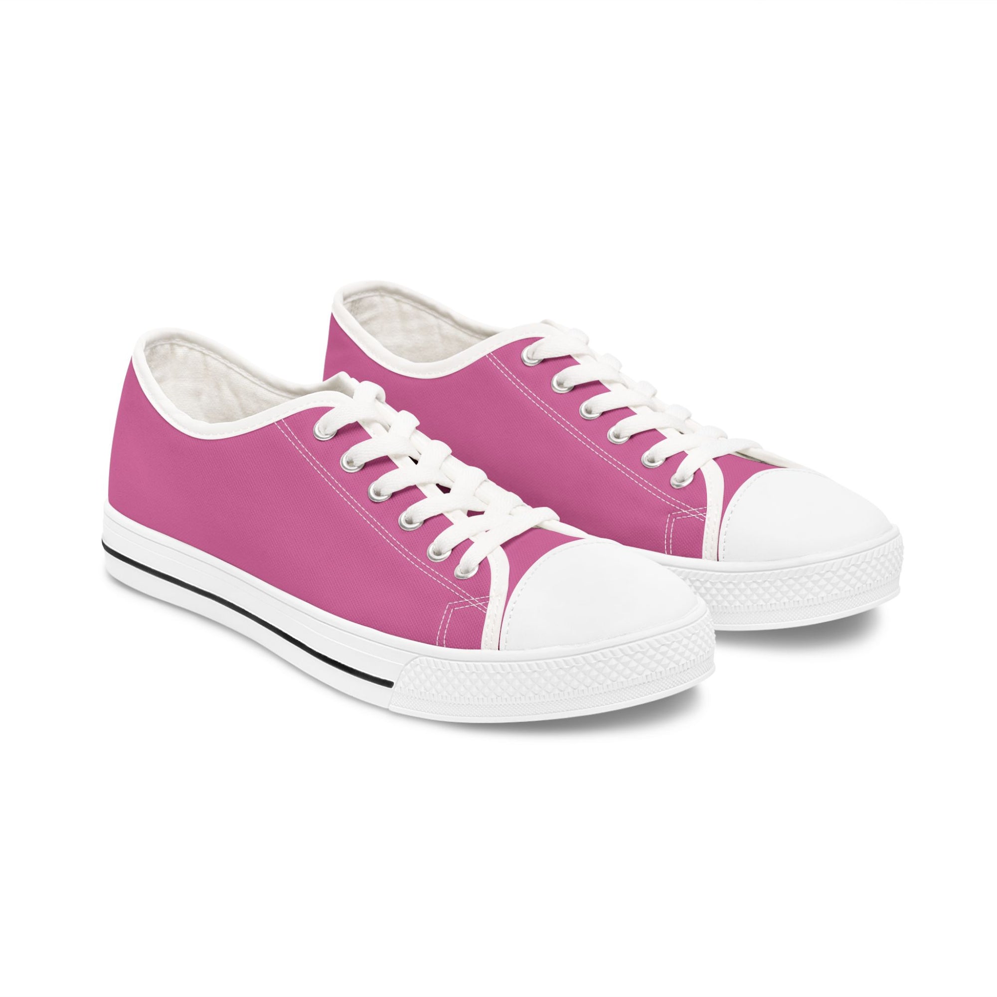 Women's Low Top Sneakers - Stylish Pink Casual Shoes for Everyday Wear, Perfect for Spring/Summer, Friends, Trendy [...]