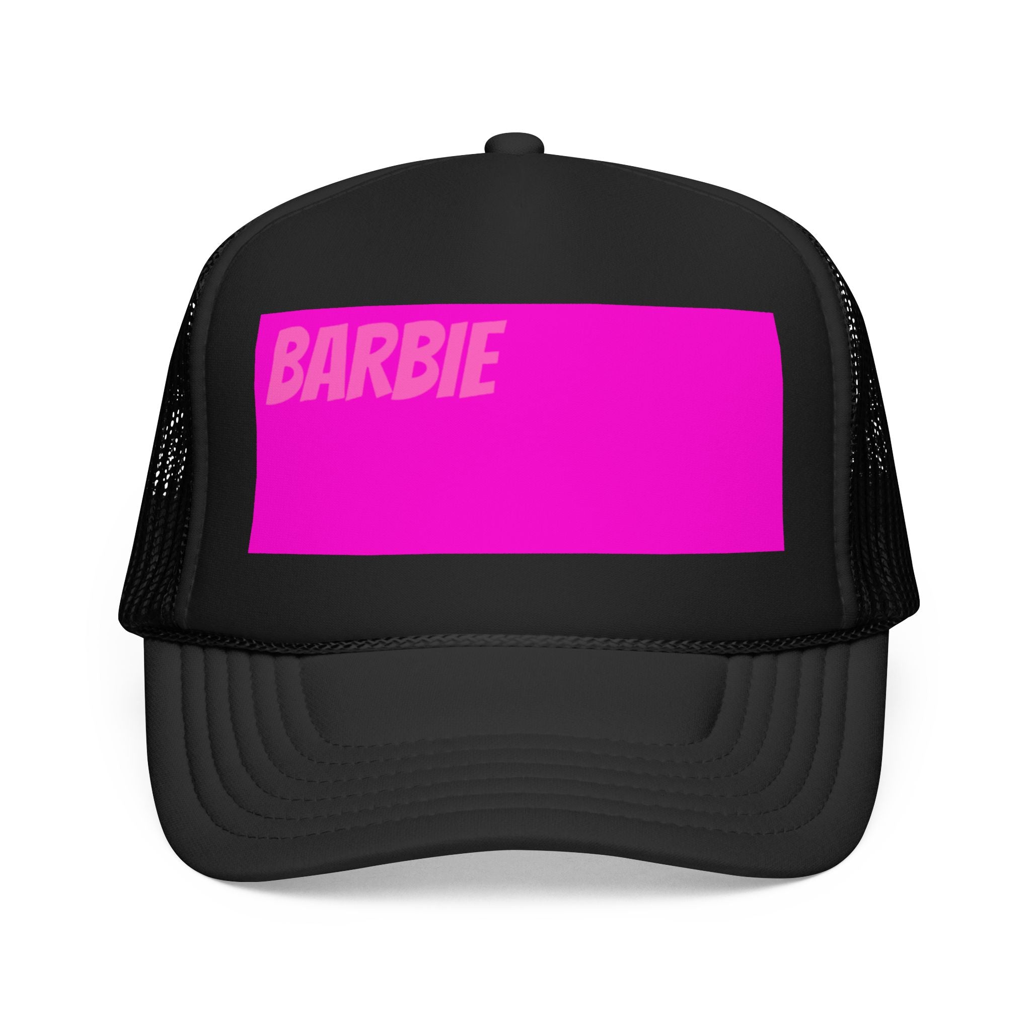Barbie Pink Logo Trucker Hat