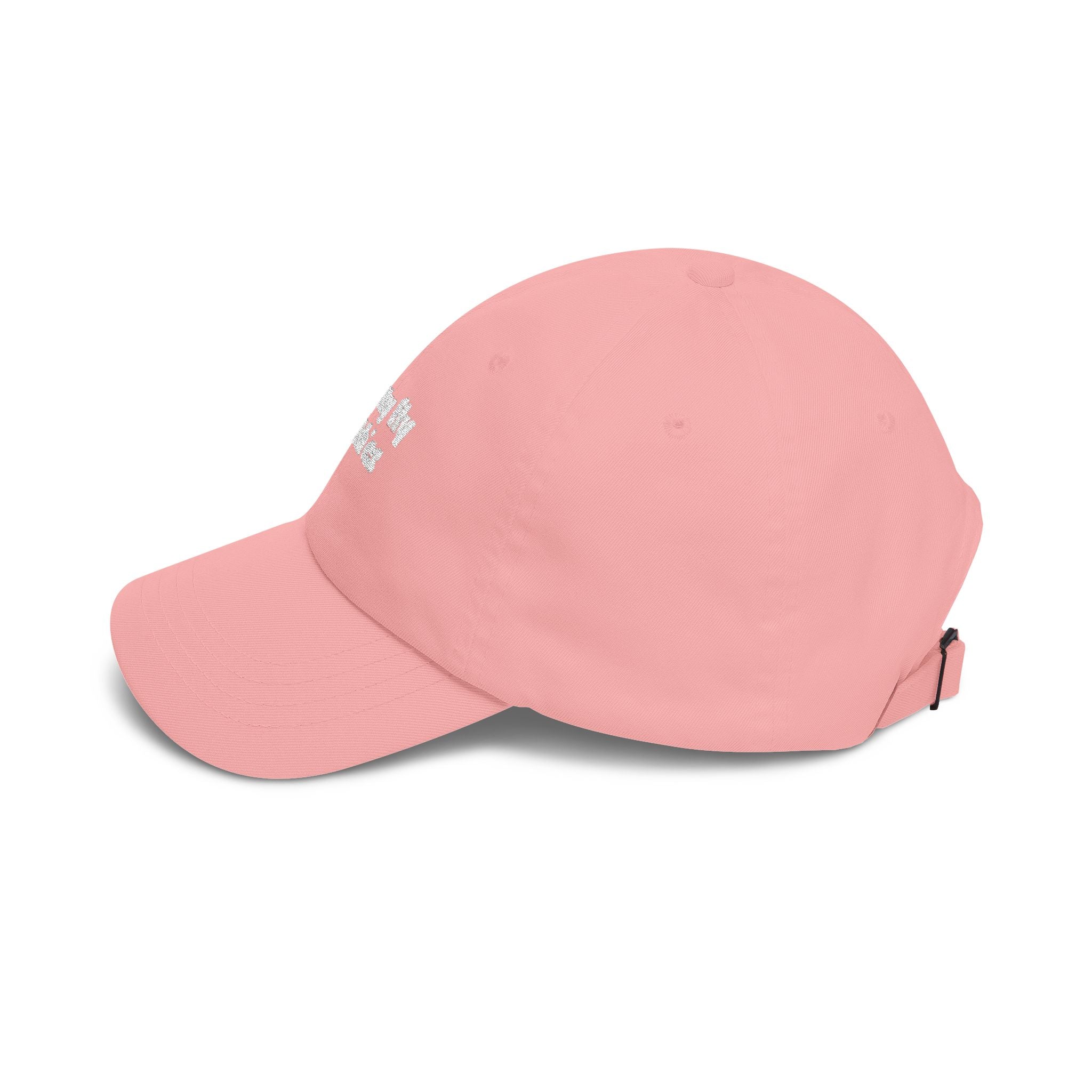 Dad Cap — "Pretty Fly Bitches" Embroidered Black Dad Hat