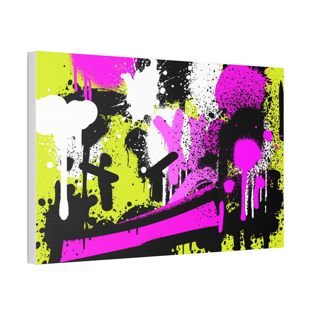 Vibrant Abstract Canvas Art Print