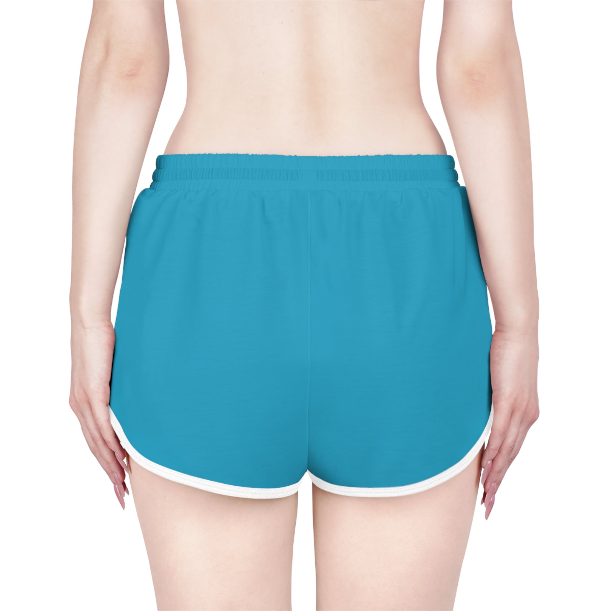 Women's Relaxed Shorts — Bright Blue Casual Lounge & Workout Shorts