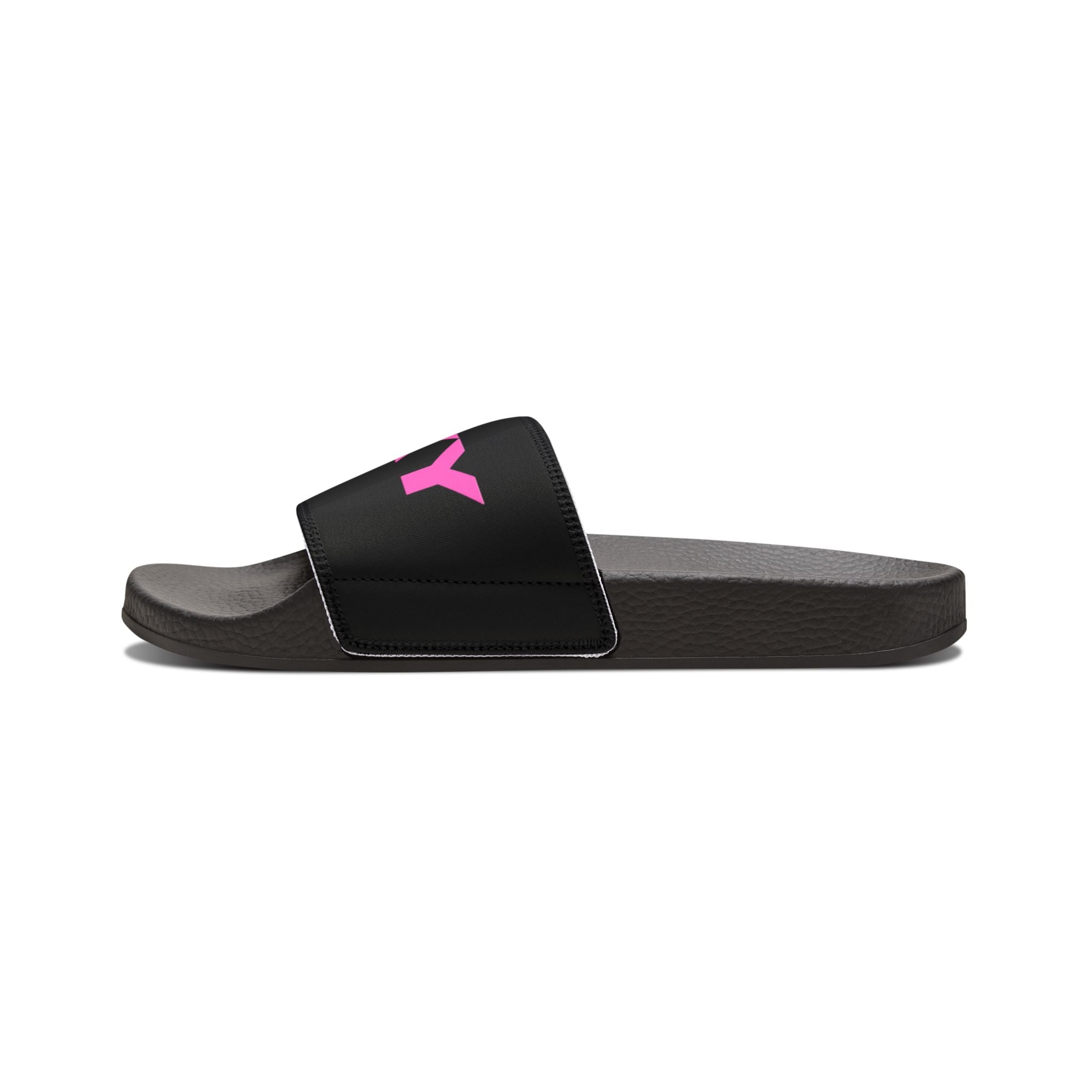 Women's 'SEXY' White Slide Sandals — Removable Strap Casual Pool & Beach Slides