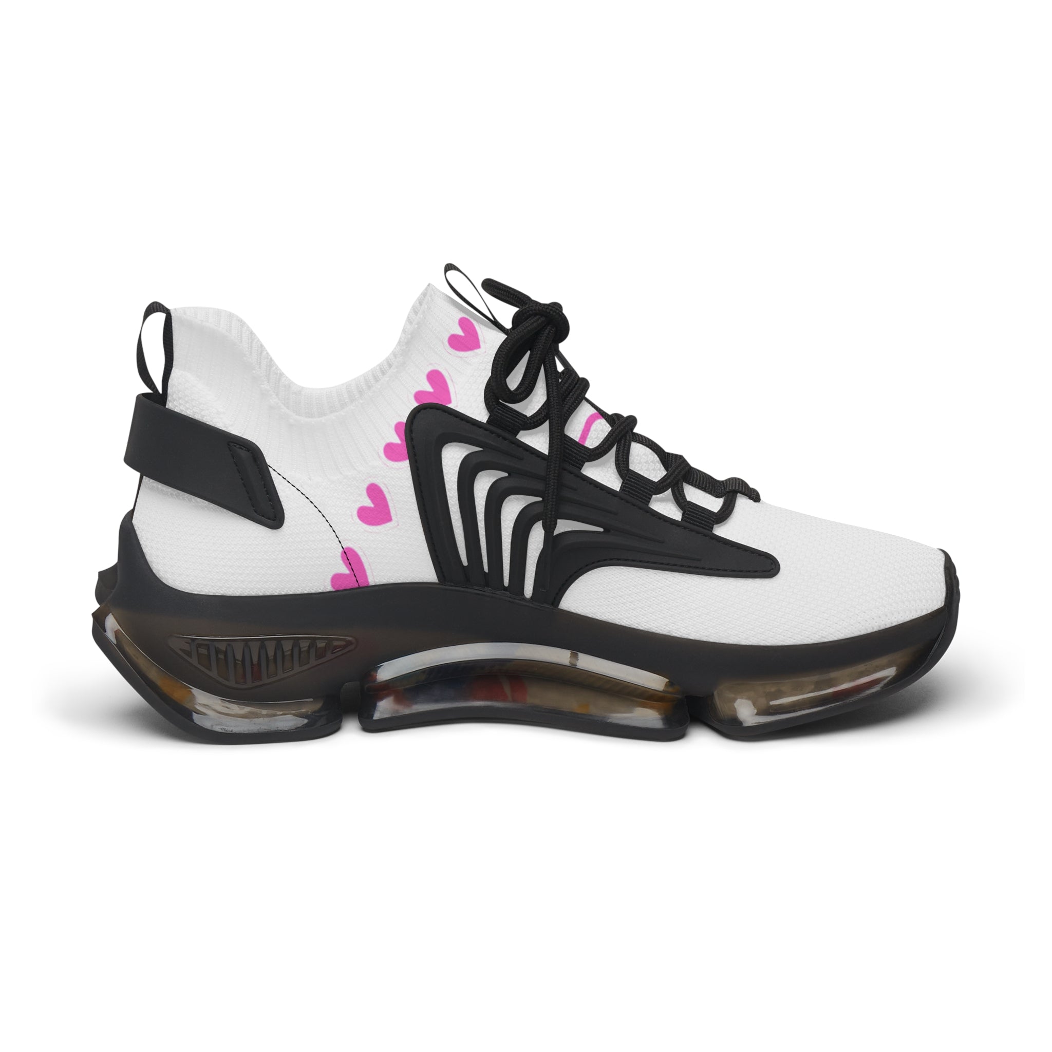 Love Women's Mesh Sneakers Black -Lightweight Athletic Shoes