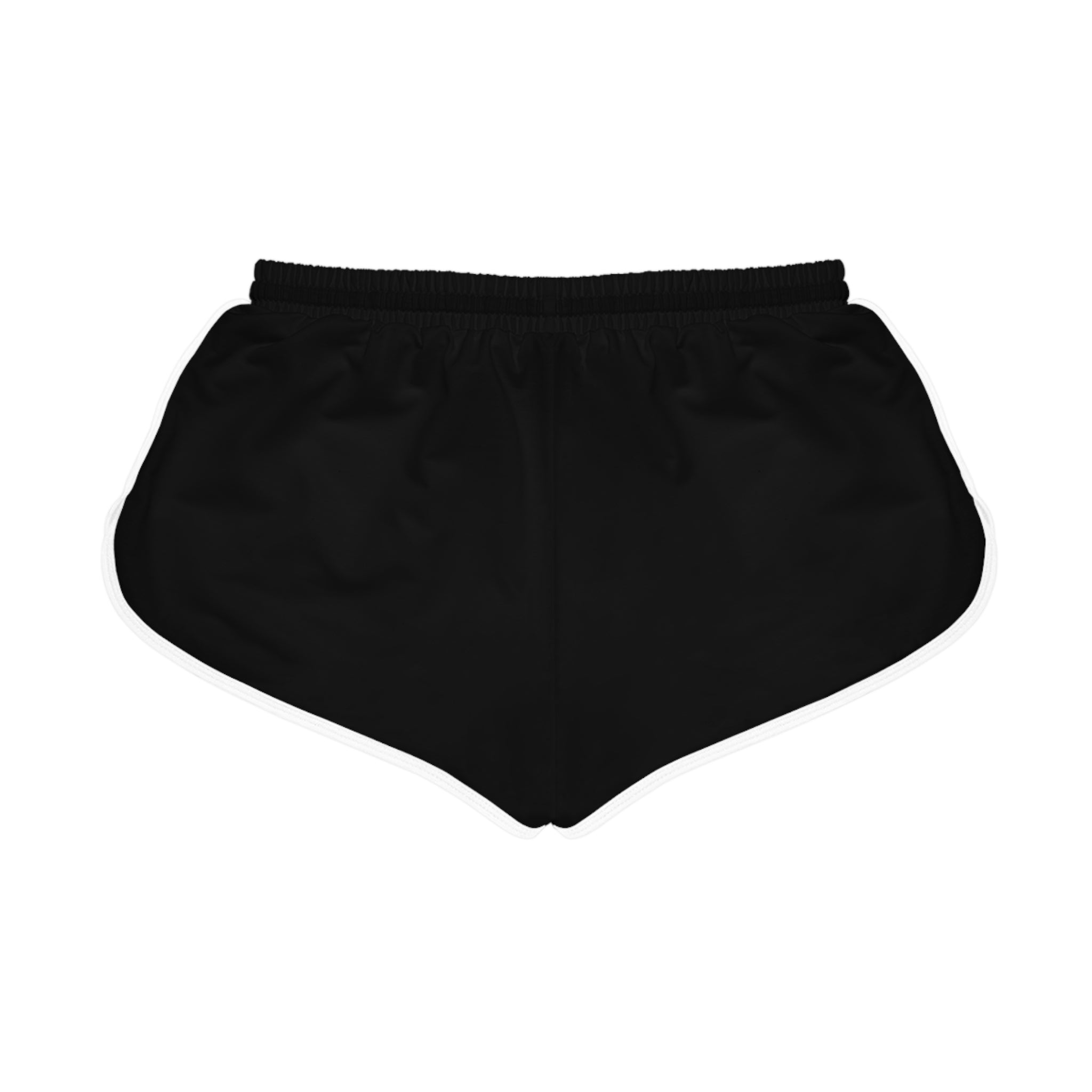 Women's Relaxed Shorts — Bright  Black Casual Lounge & Workout Shorts