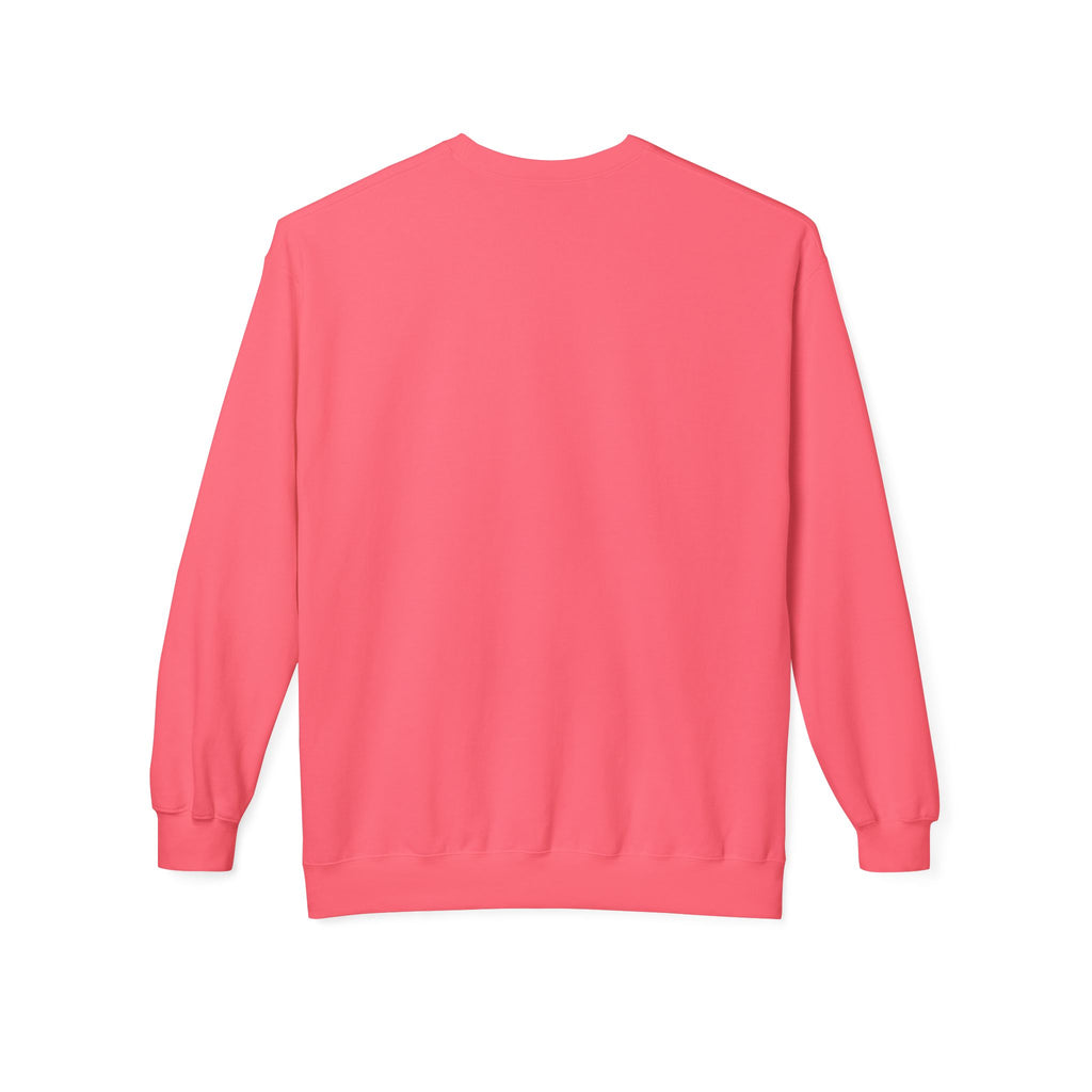 Unisex Fleece Black Sweatshirt Lime Green Stars
