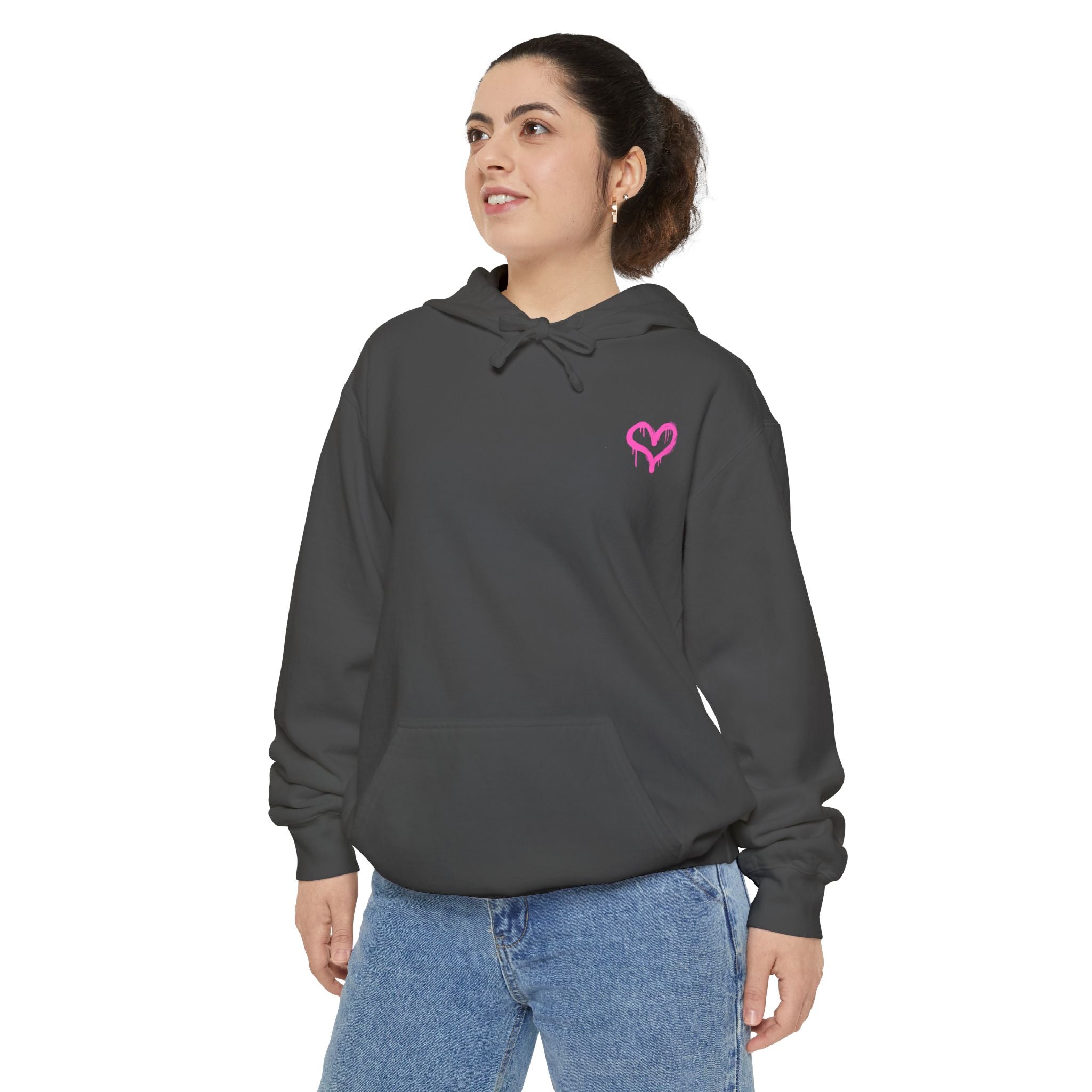 Clover Charm Hoodie — Black