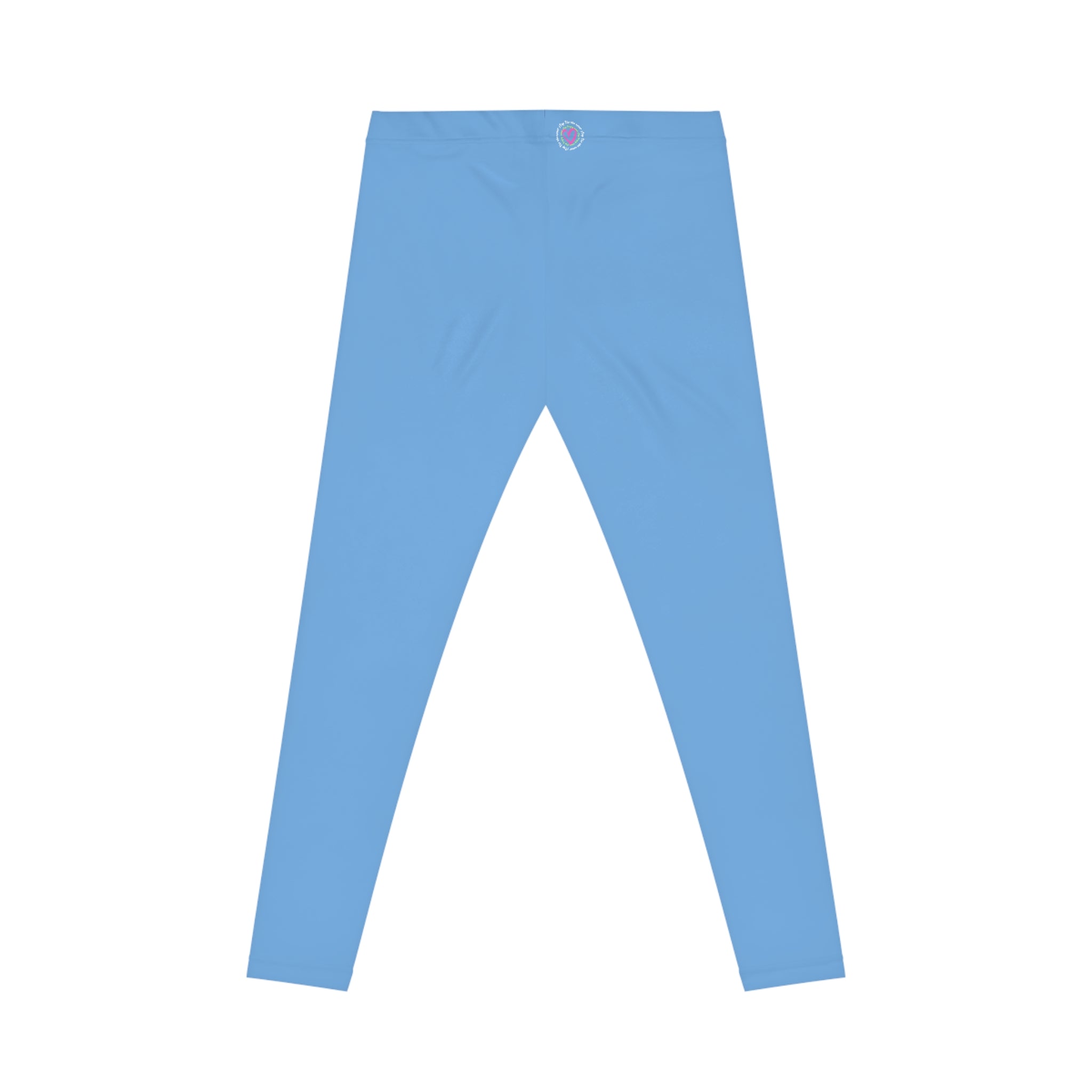 Casual Leggings — Comfortable Everyday Yoga & Lounge Pants Lite Blue