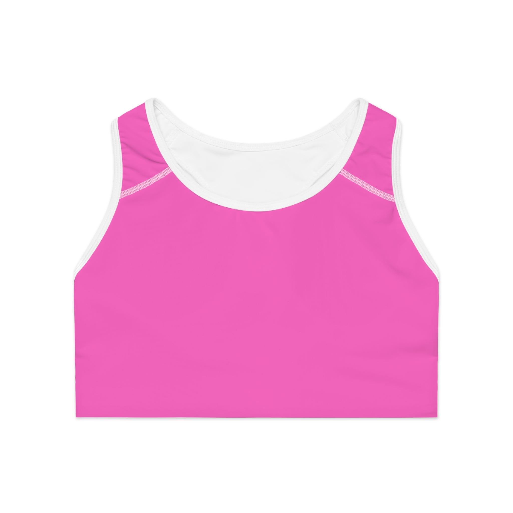 SEXY' Pink Sports Bra — Bold Activewear Crop Top