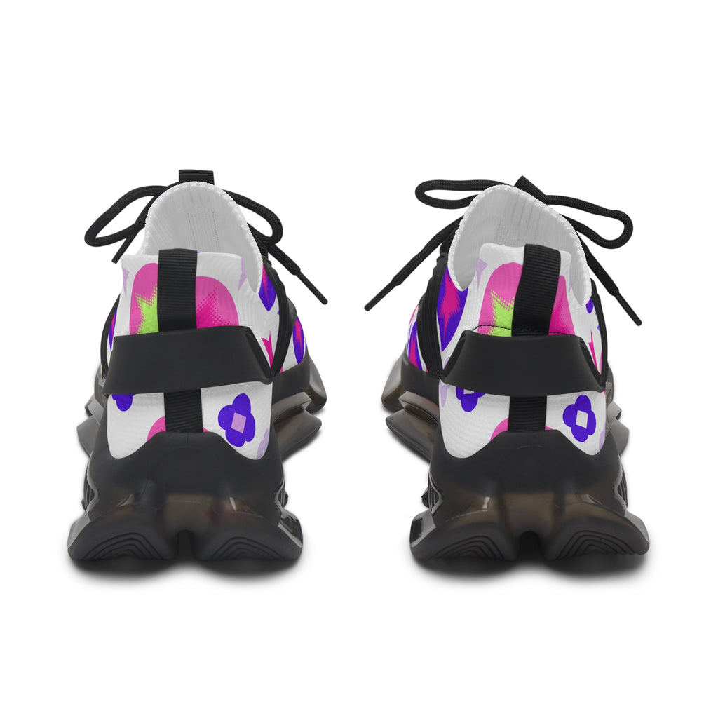 Women's Mesh Sneakers White -Lightweight Athletic Shoes