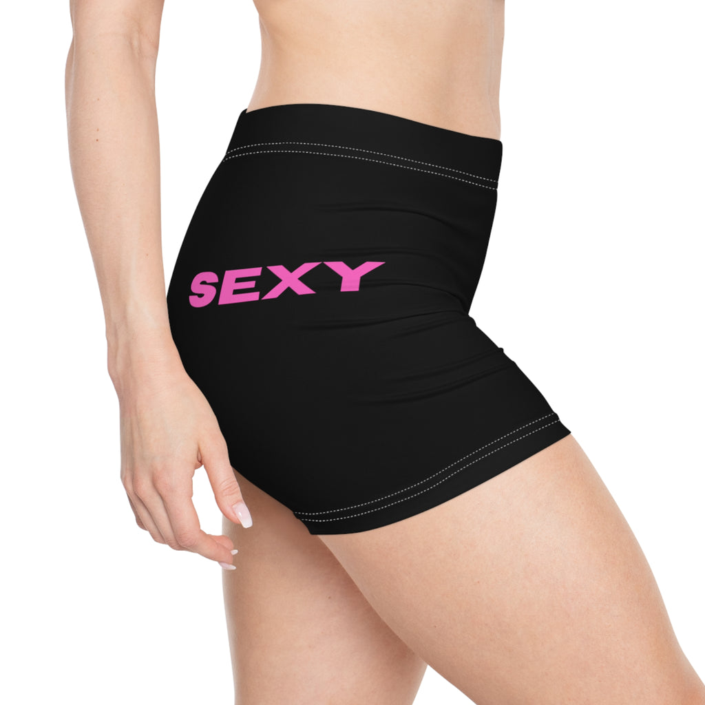 Sexy Women Black Sport Shorts
