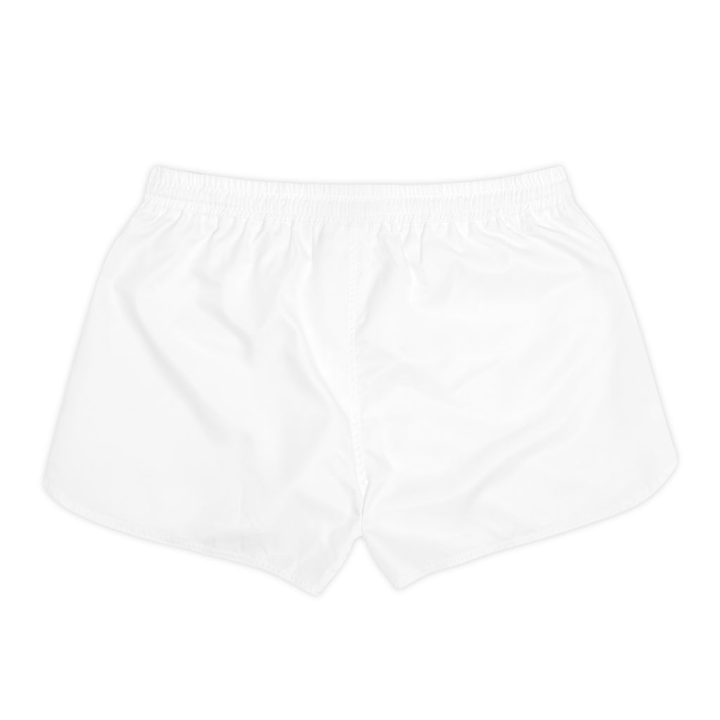 Barbie Logo Women's Casual Shorts — White Lounge & Sleep Shorts