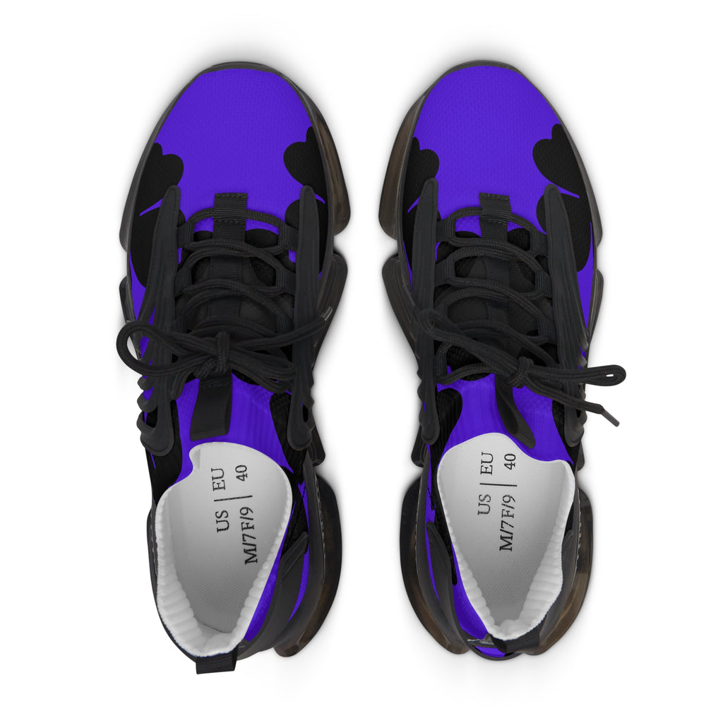 Vibrant Women's Mesh Sneakers - Lightweight Purple Athletic Footwear