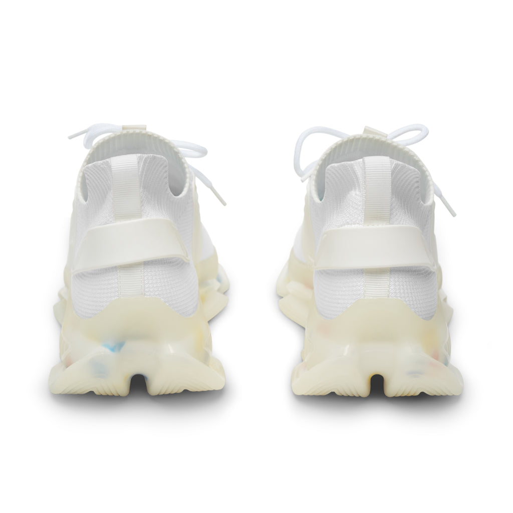 Women Mesh Sneakers — Streetwear Running Shoes White