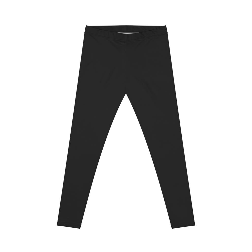 Casual Leggings — Comfortable Everyday Yoga & Lounge Pants Black