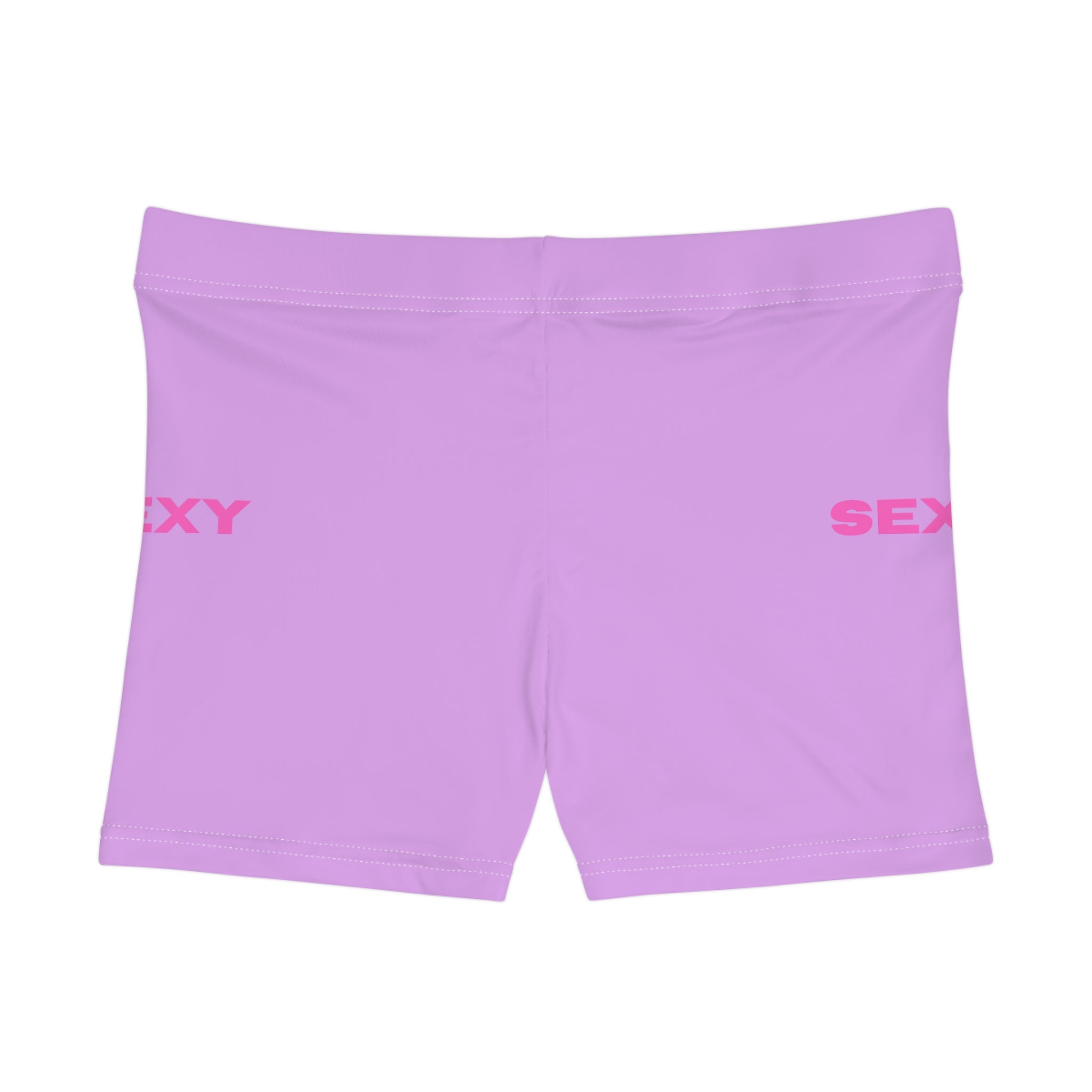 Women Black Sport Shorts Lite Purple