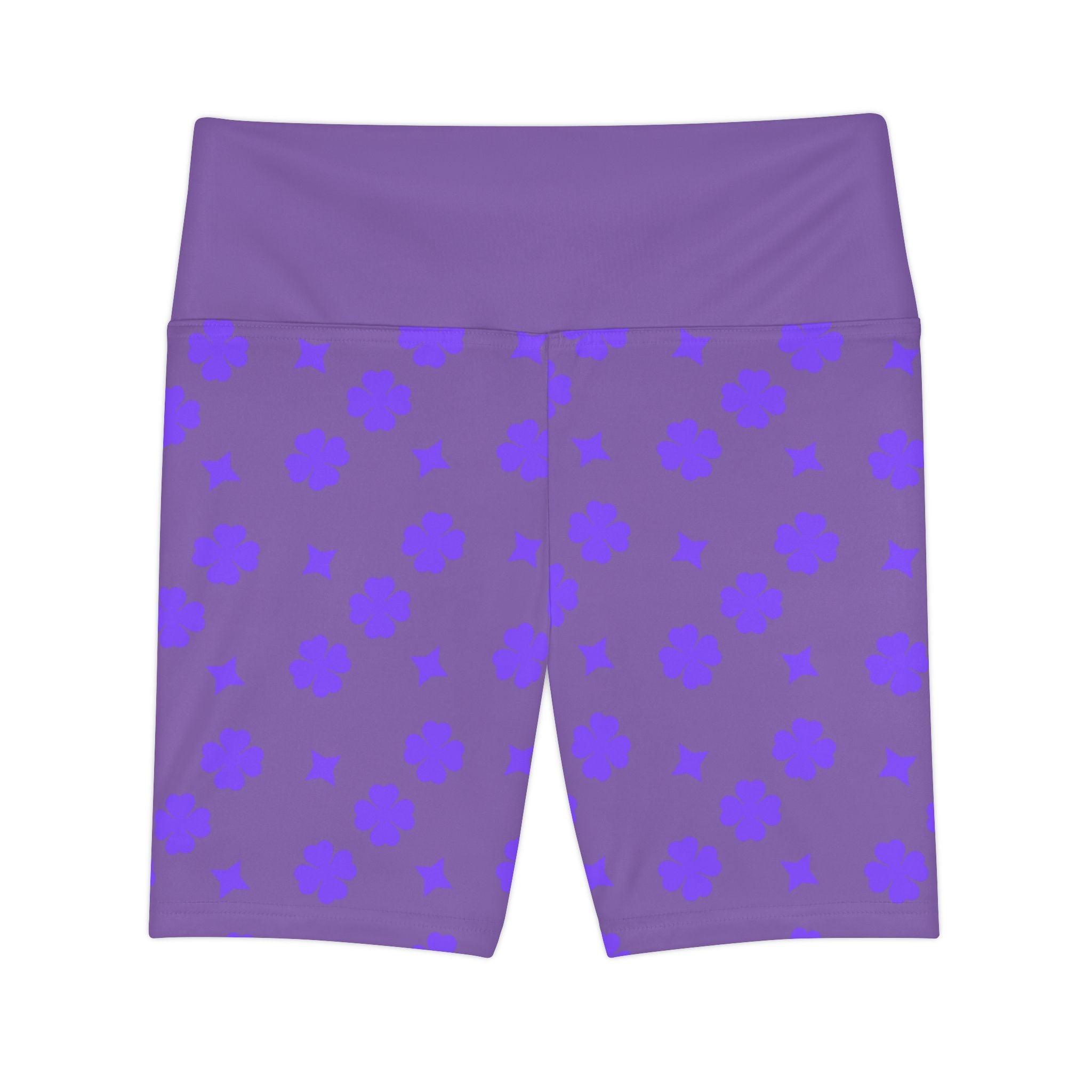 Gym Girls Black Women Workout Shorts Purple