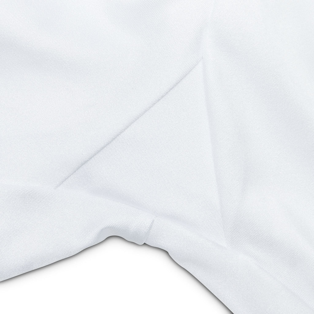 Women's Workout Shorts White with Heart Design