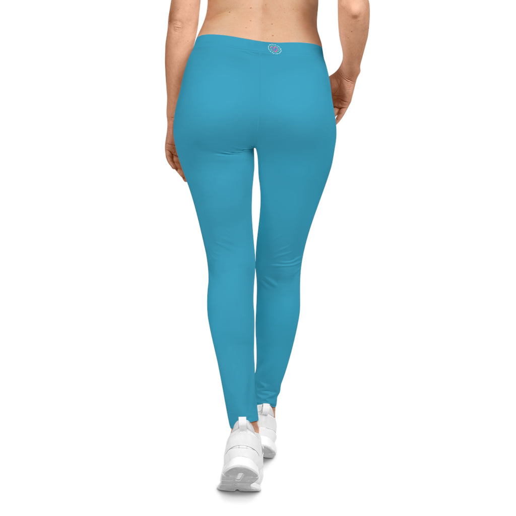 Casual Leggings — Comfortable Everyday Yoga & Lounge Pants Corse Blue