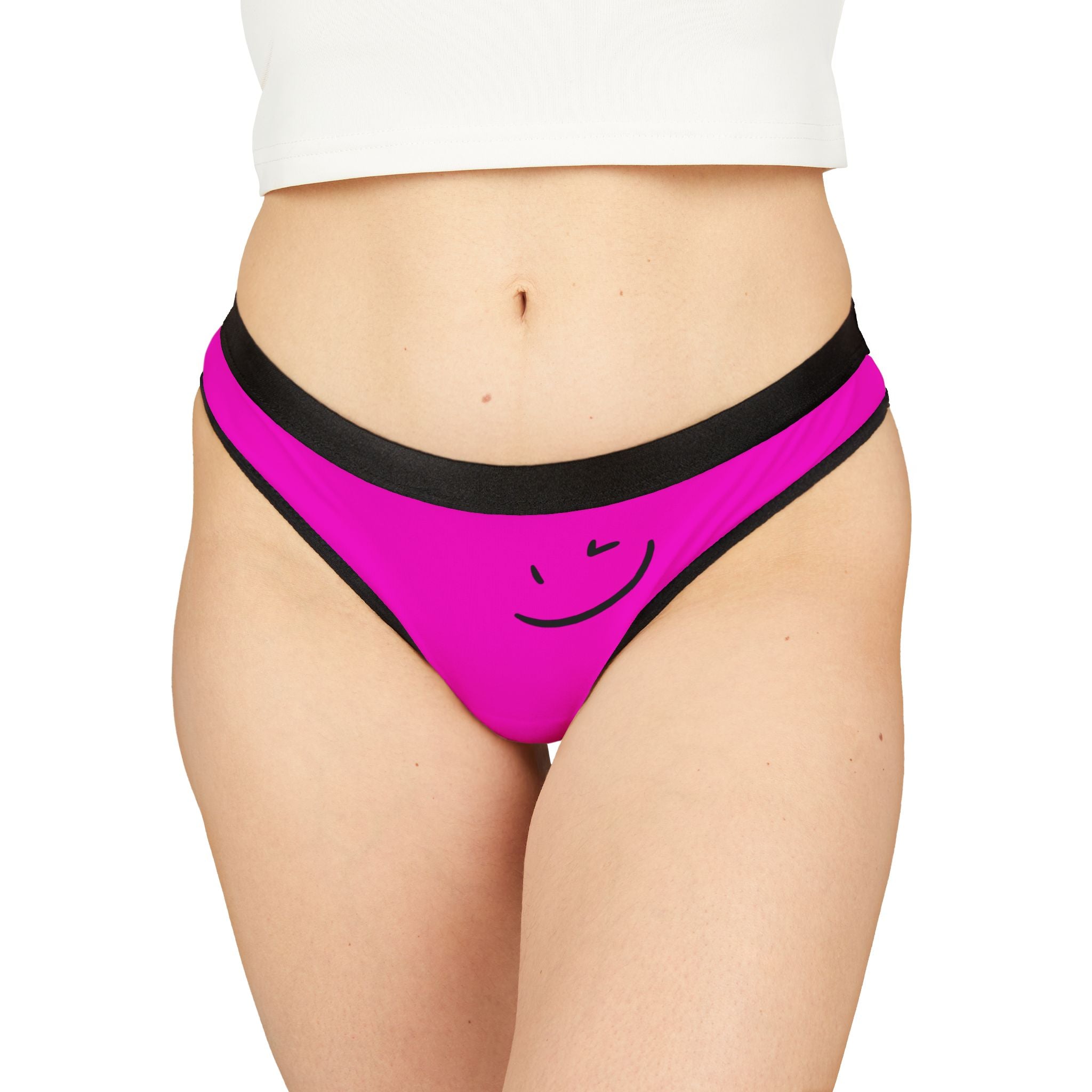 Pink Thong — Women's Cheeky Bikini Underwear