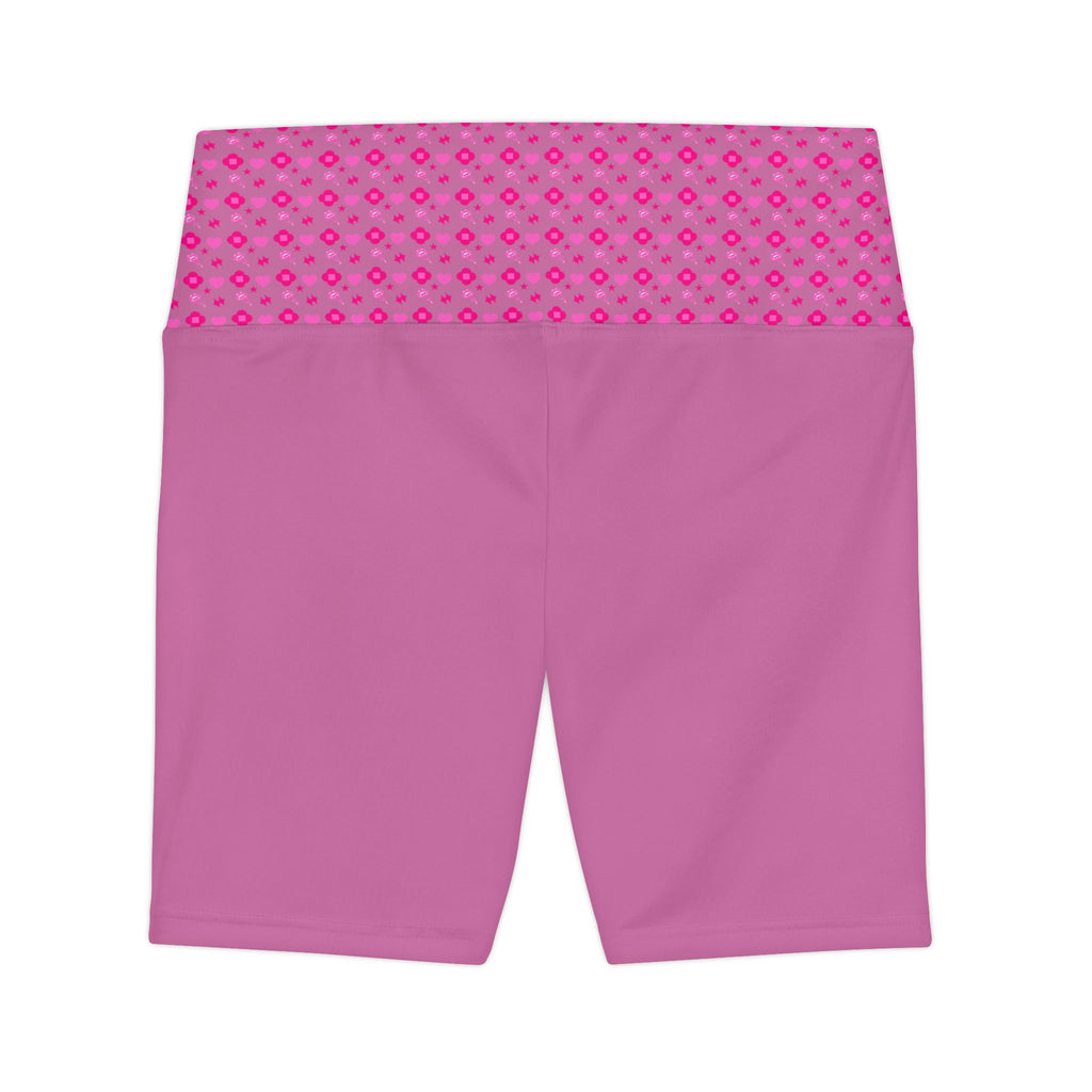 Slim Girl Women's Workout Shorts Pink