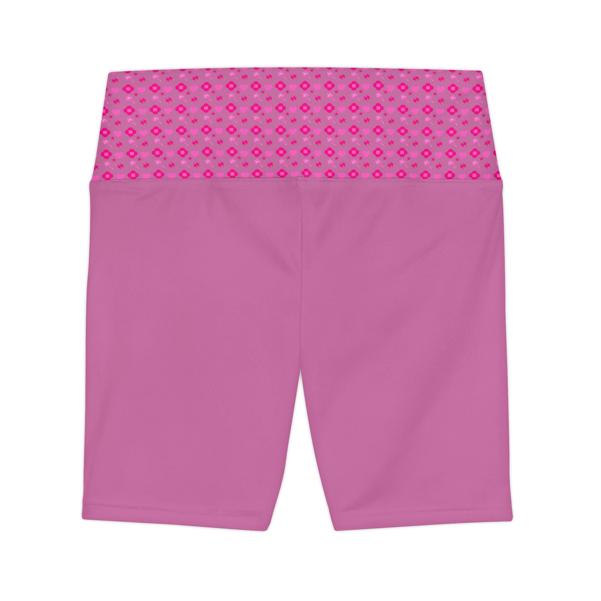 Slim Girl Women's Workout Shorts Pink