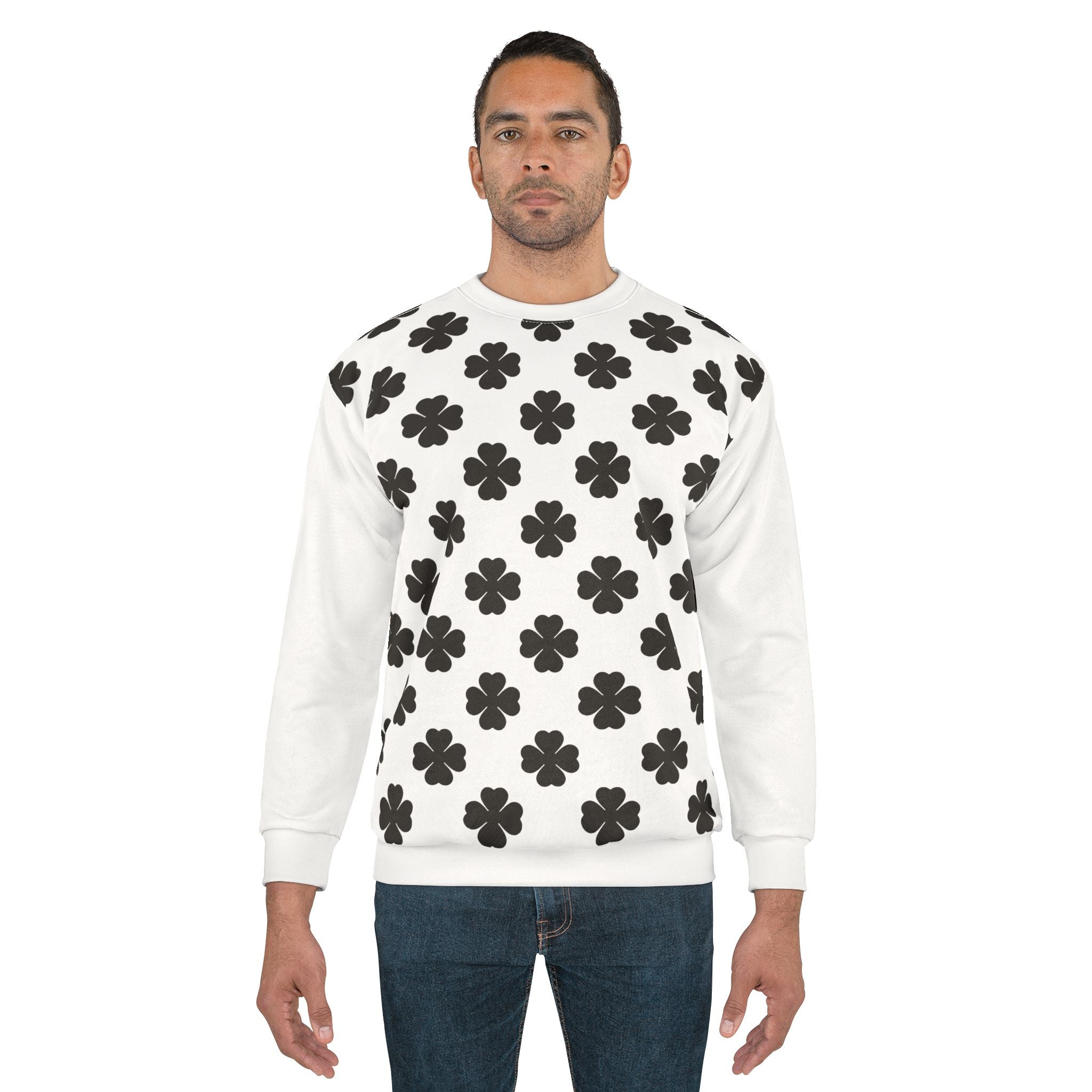 Black Clover Pattern Unisex Sweatshirt