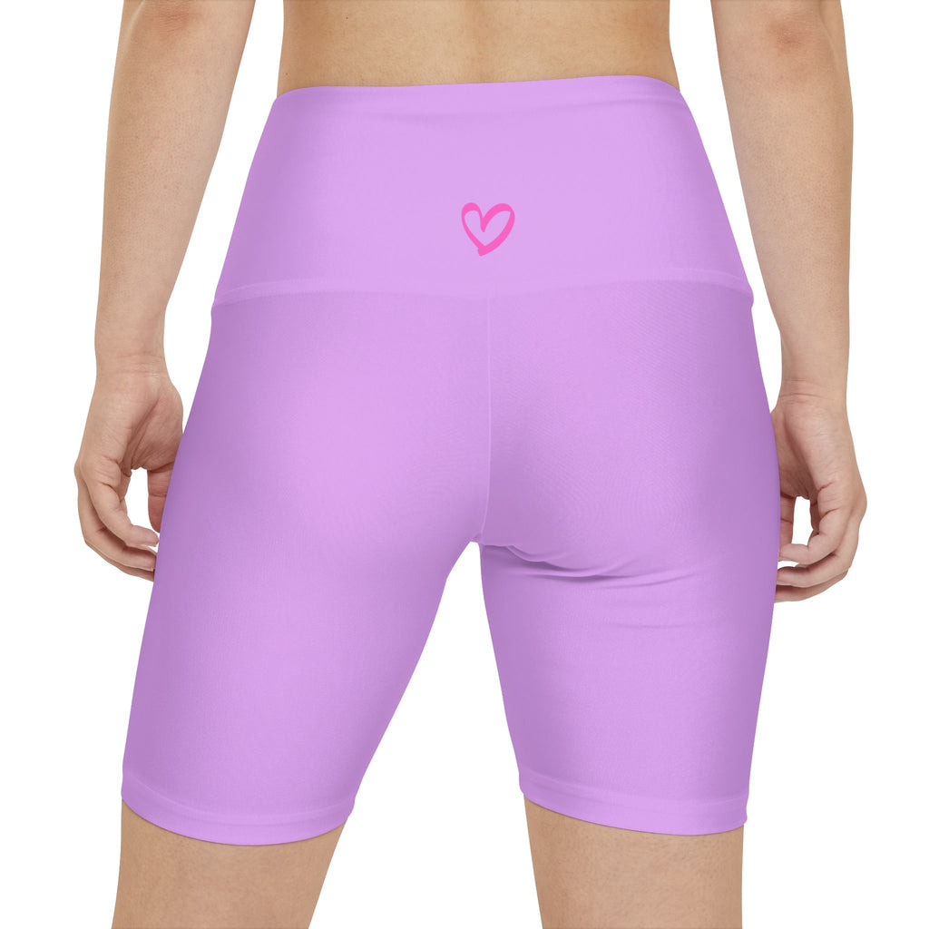 Women's Workout Shorts Purple