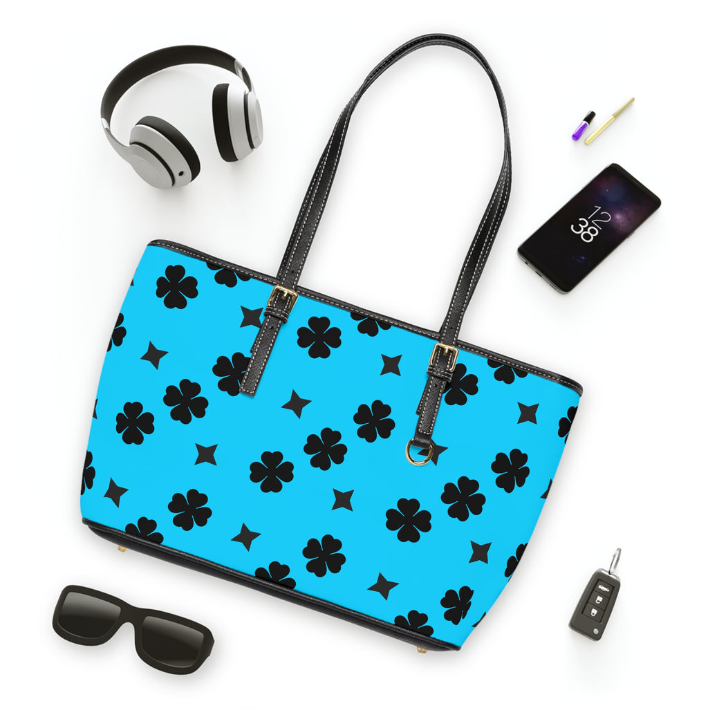 Lucky Leather Shoulder Bag Lite Blue