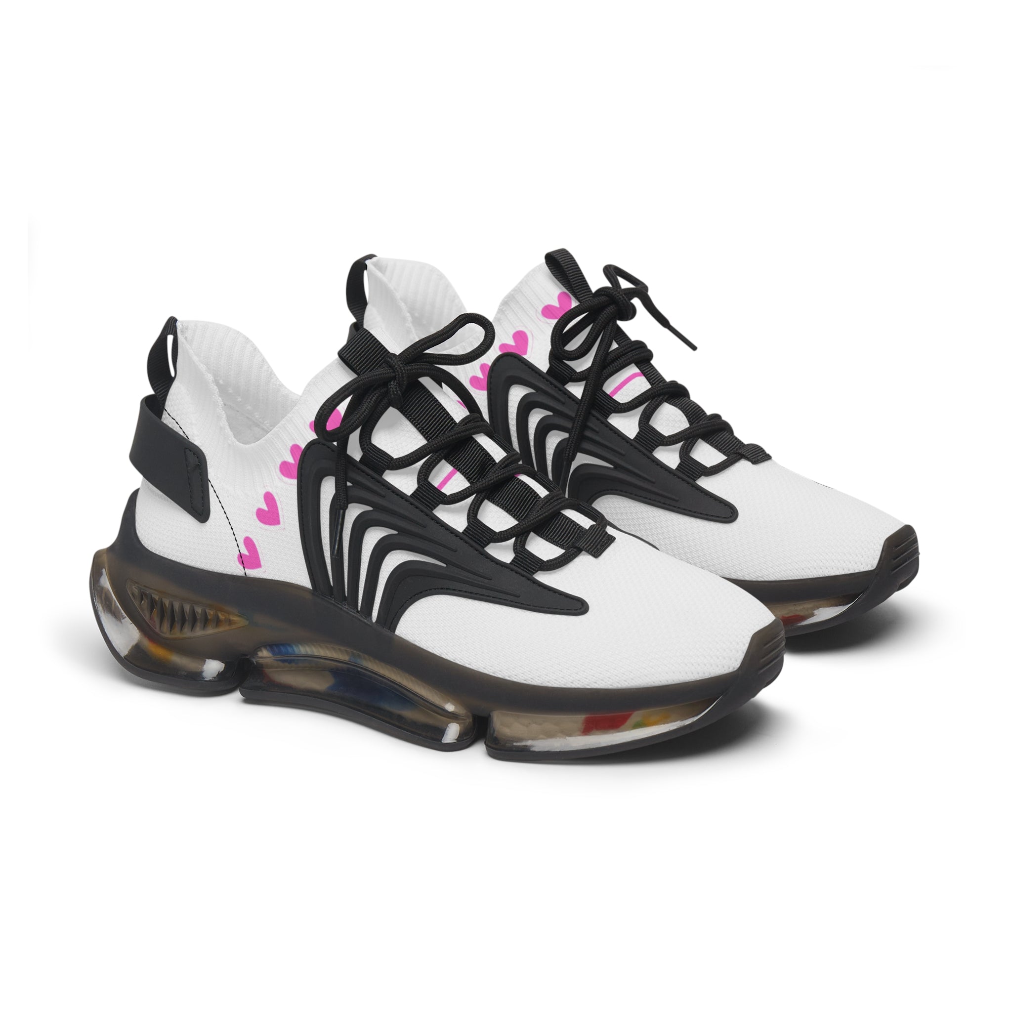 Love Women's Mesh Sneakers Black -Lightweight Athletic Shoes