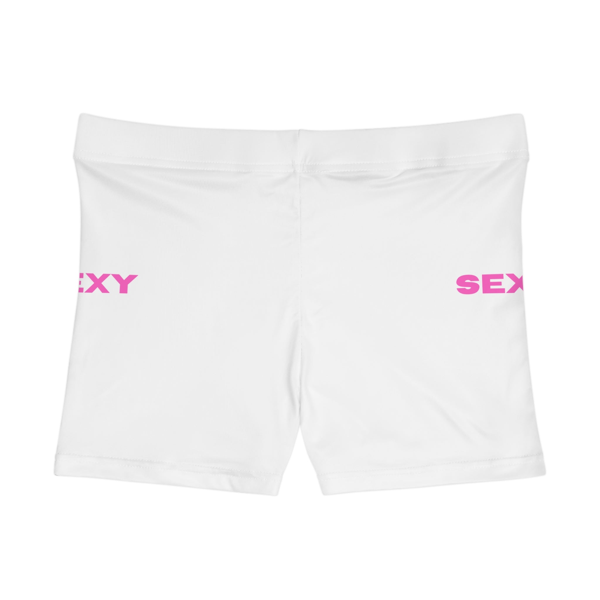 Sexy Women Black Sport Shorts White