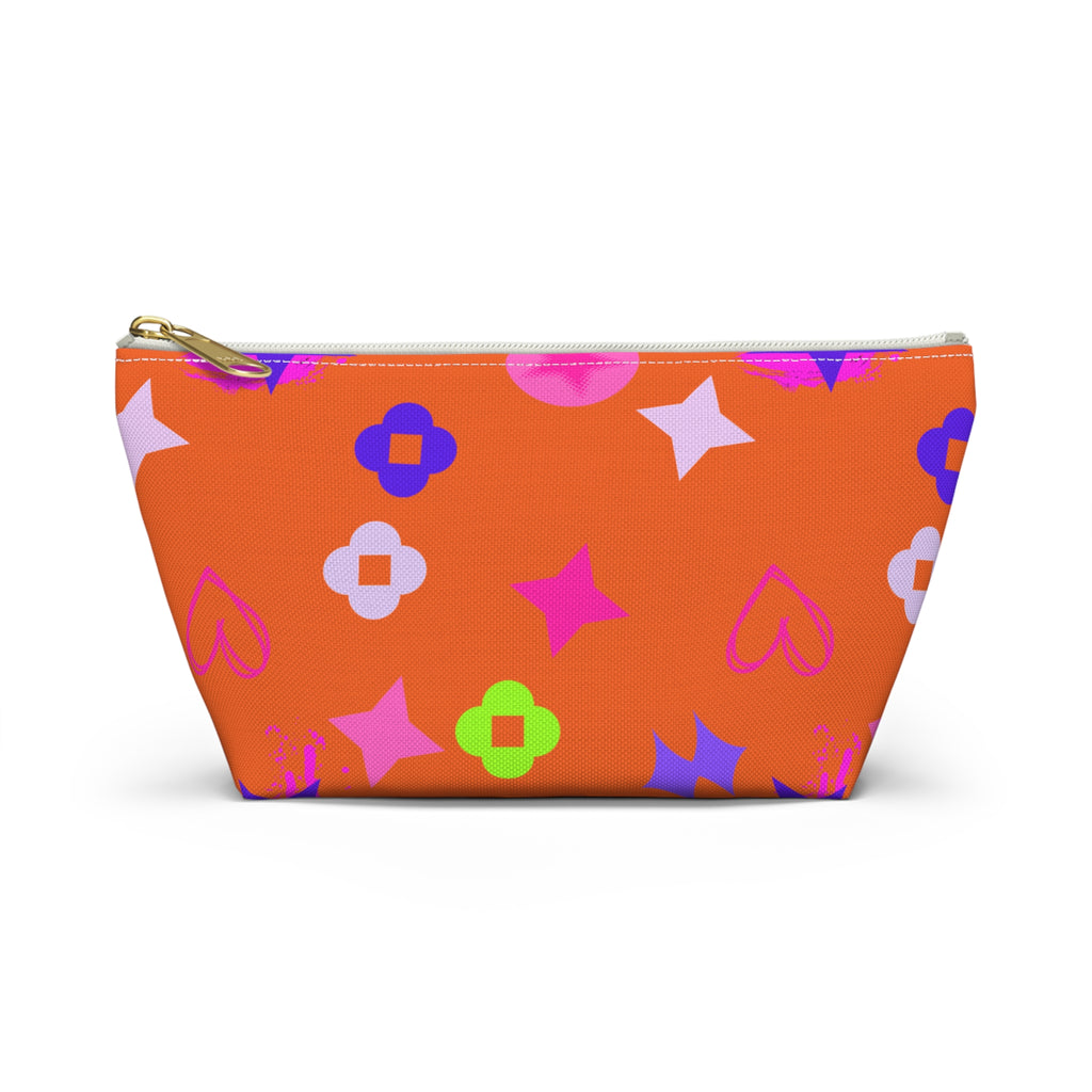 Star & Pink Accessory Pouch — Org Makeup Bag